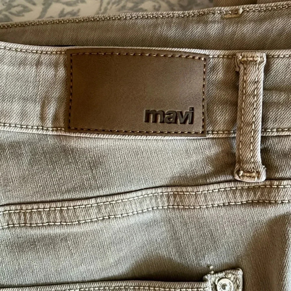 NWOT Mavi Soft Jeans Size 30 x 30 Oatmeal Khaki Tan color - Picture 1 of 12